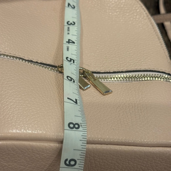 Borse in Pele Genuine Leather Elegant Pink Backpack - Picture 6 of 9